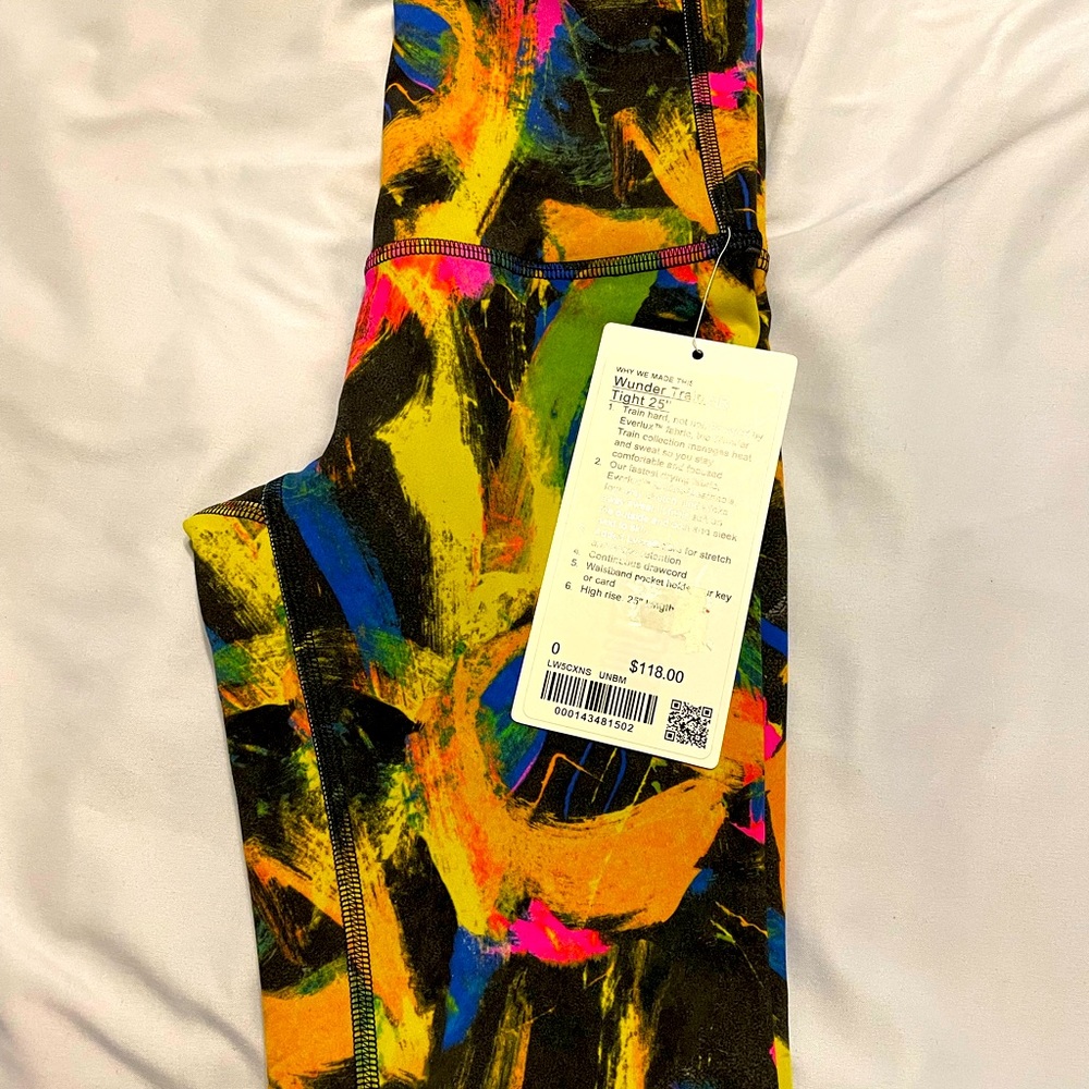 NWT Wunder Train HR Tight 25” Size 0